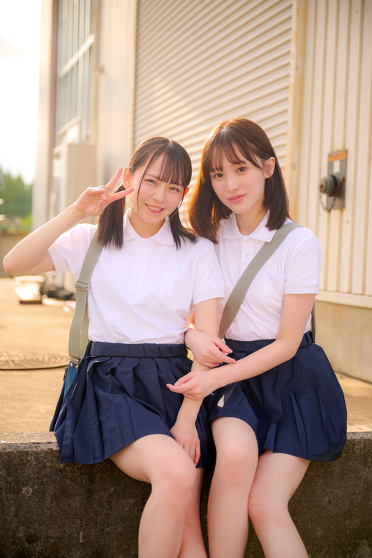 白石もも、西元めいさ ビジュアル - めいさ&もも