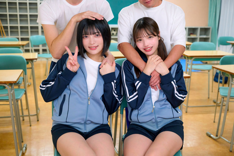 佐藤愛瑠、虹村ゆみ ビジュアル - める＆ゆみ